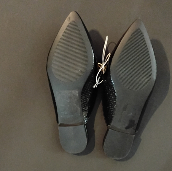 NWOB Steve Madden Faine Mules Size 7 Black - Picture 2 of 2